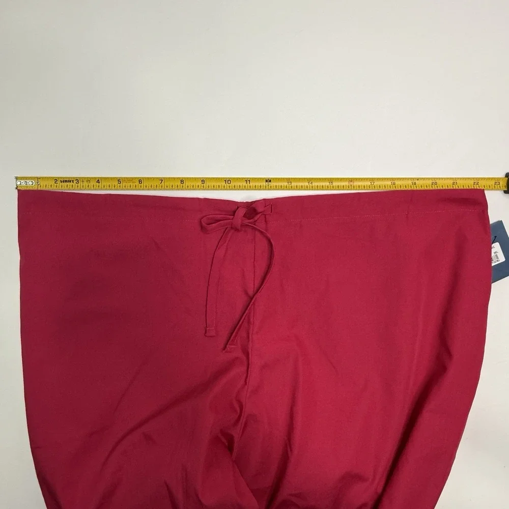 Cherokee Scrubs Pants Pink Womens 2XL Drawstring Raspberry‎ 4101 Modern Classic